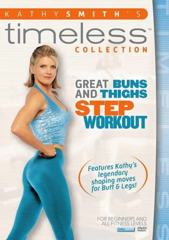 Exercise Kathy Smith for the perfect thighs and buttocks with step