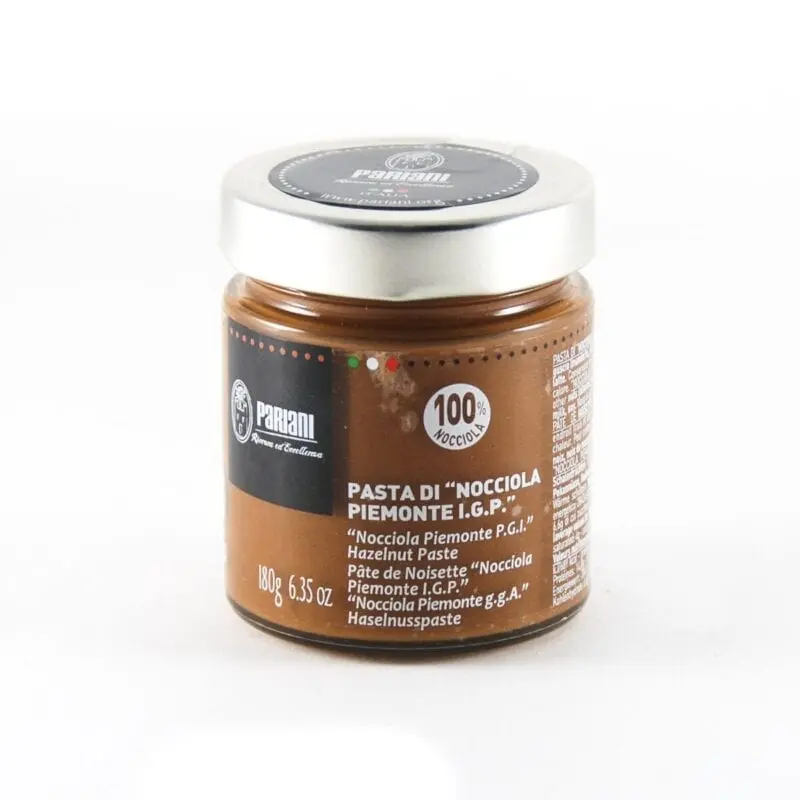 Hazelnut paste from hazelnuts