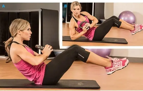 Home exercises for the press for girls