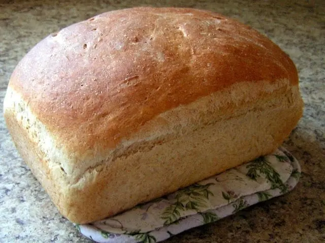 Homemade bread