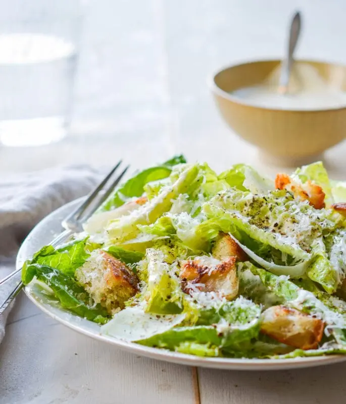 How to make Caesar salad