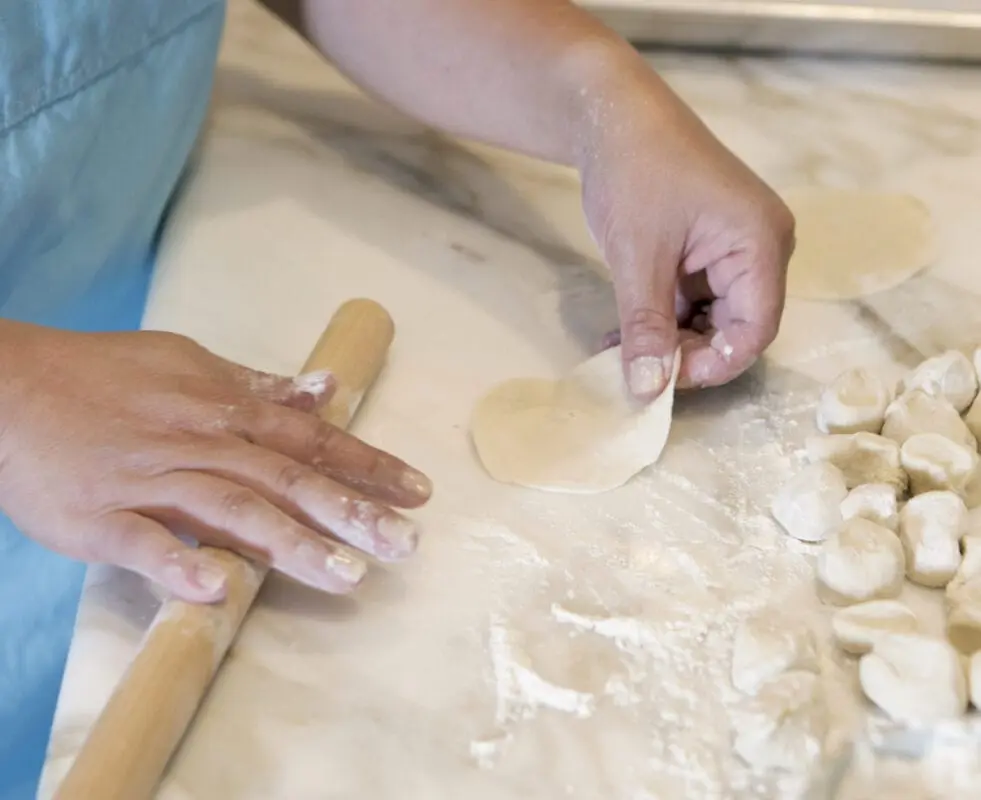 How to make dumplings dough