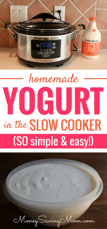 How to make yogurt in a slow cooker