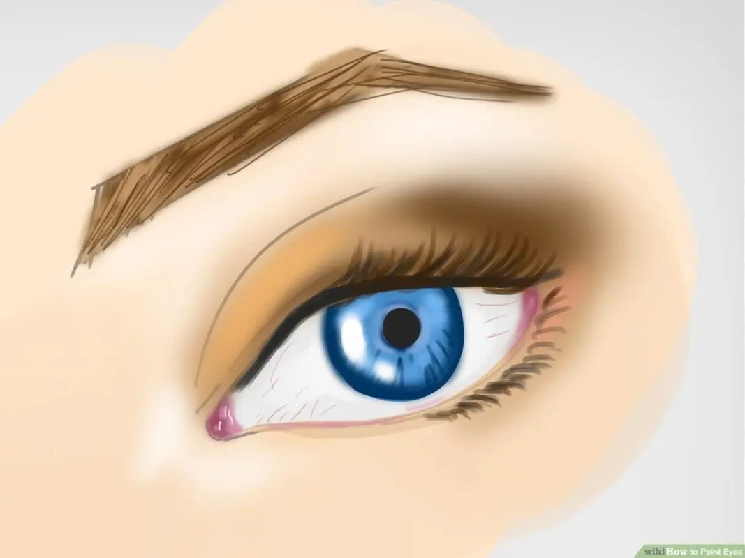 How to properly paint your eyes