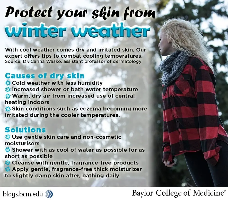 How to protect your skin in the cold?