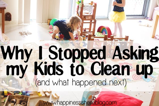 How to quickly clean up when the child is at home?