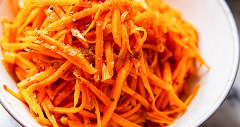 Korean carrot salad