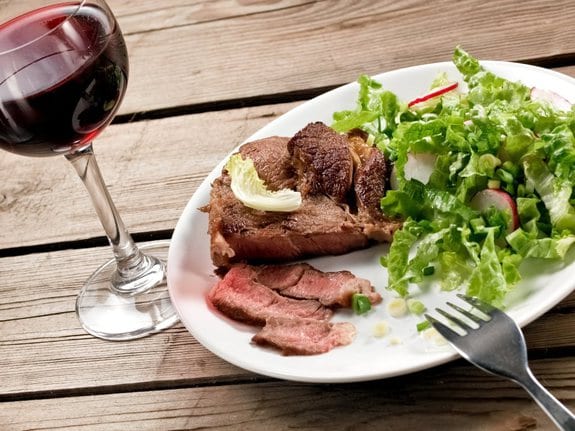 Мясо и вино: идеальные сочетания