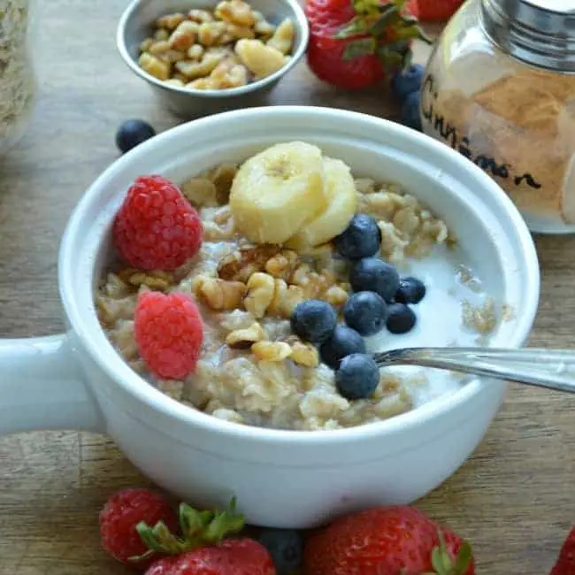 Oatmeal on the water