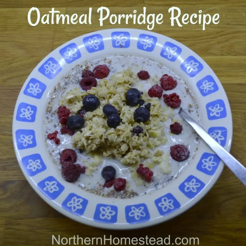 Oatmeal porridge