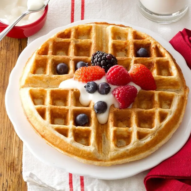 Oatmeal waffles