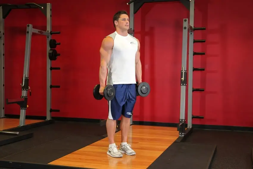 Only dumbbells! Split workout for home or gym