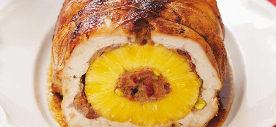 PP turkey with pineapples