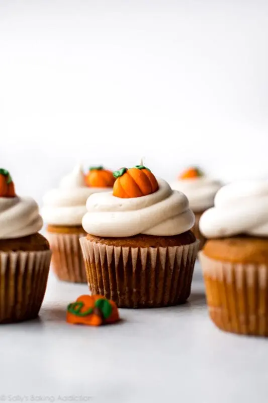 Pumpkin cupcakes