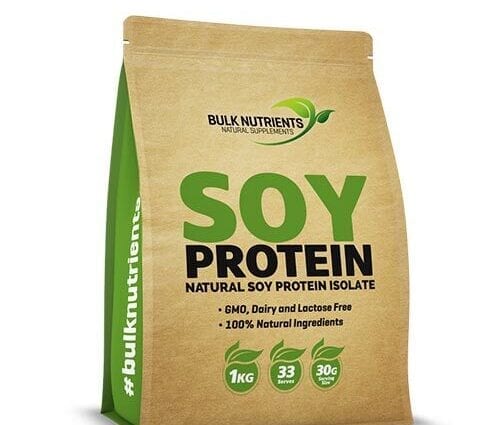 Soy protein.