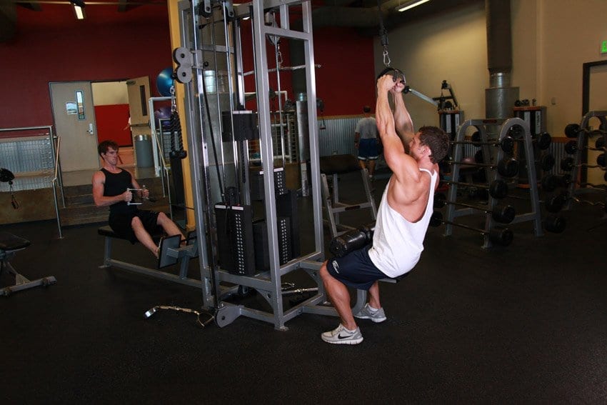 Turning on the back: Evan Sentopanis workout