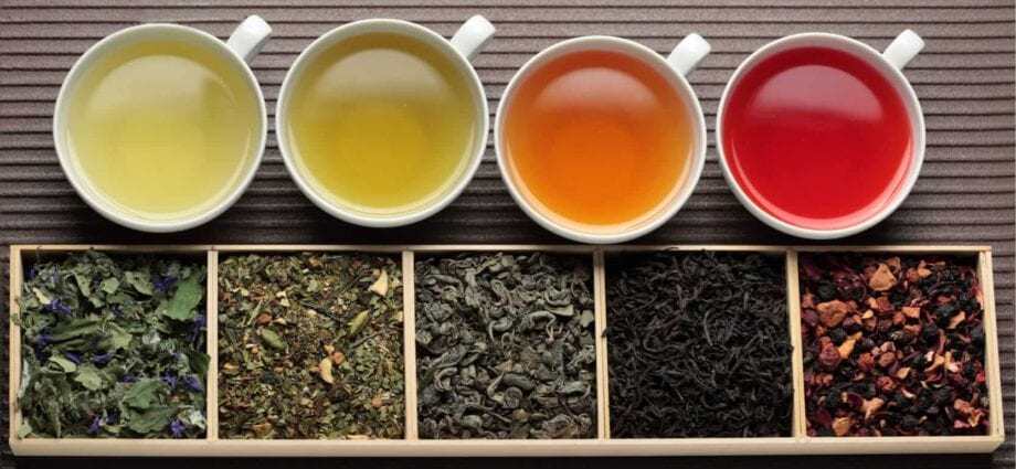 چائے کی مختلف قسمیں