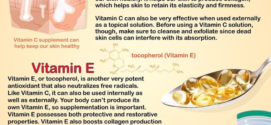 Витамини за кожу