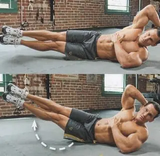 We train hardy powerful abs