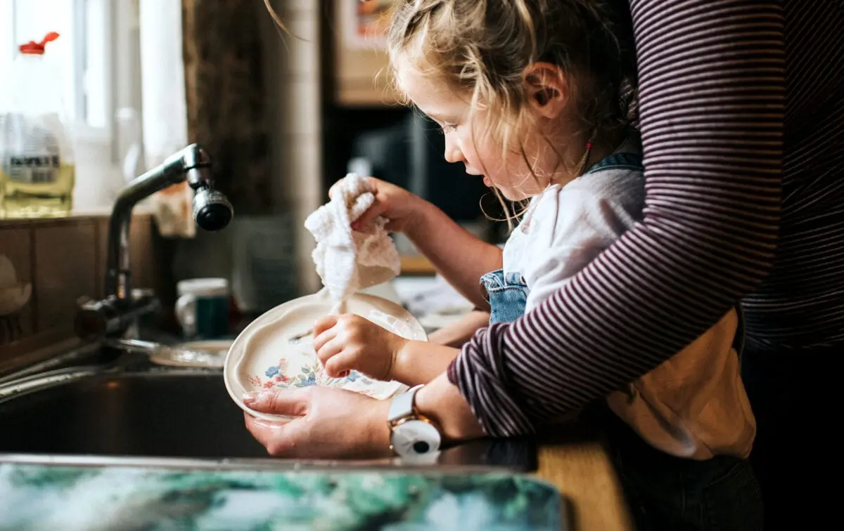 A great clean feeling, or How to teach a child to clean