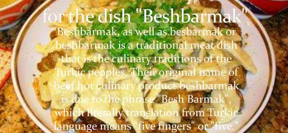 Amazing discoveries: cooking dishes of the national cuisine of Bashkiria