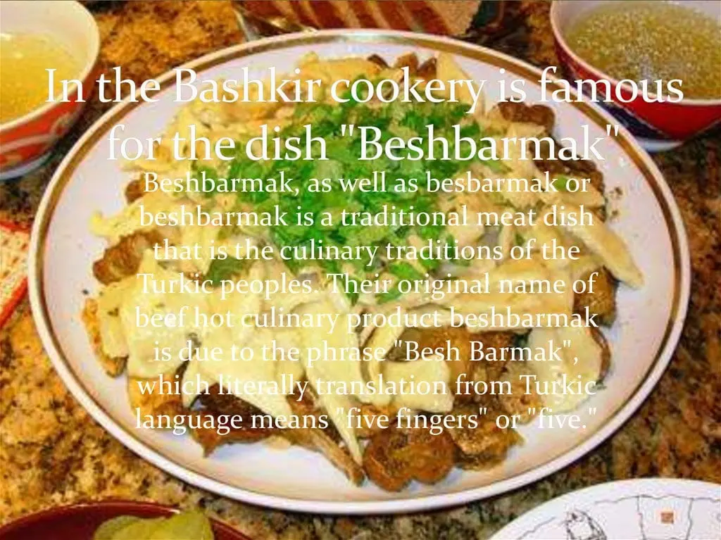 Amazing discoveries: cooking dishes of the national cuisine of Bashkiria