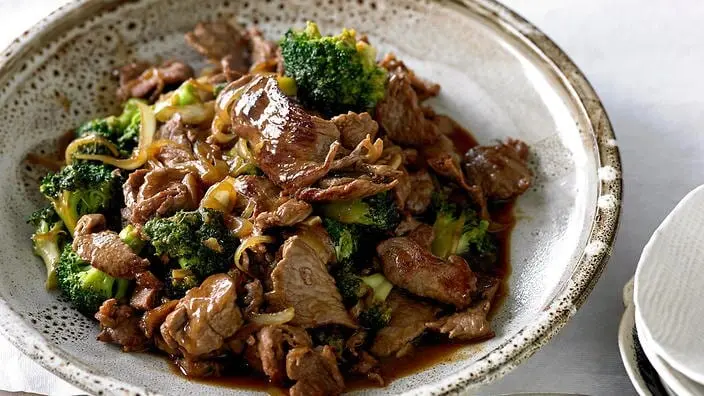 Beef in oyster sauce