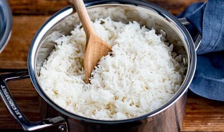 Boiled White rice