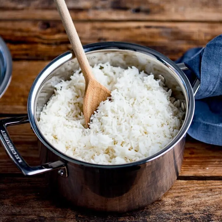 Boiled White rice