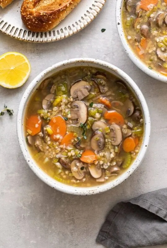 Buckwheat soup