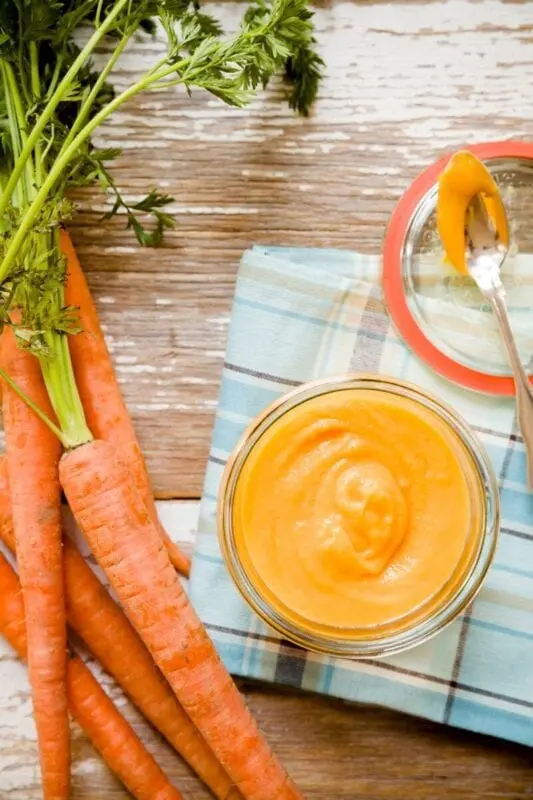 Carrot curd