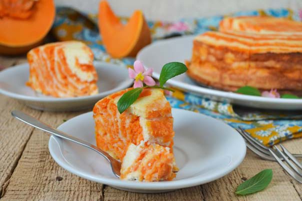 Cottage cheese and pumpkin casserole