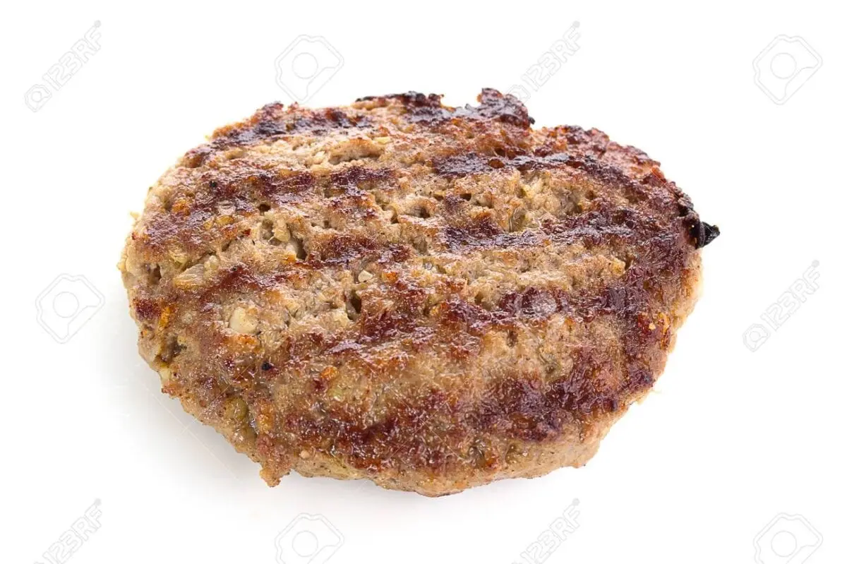 Fried beef patties