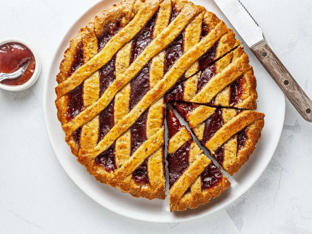 Jam pie