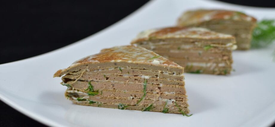 Liver cakes(pate) dietary