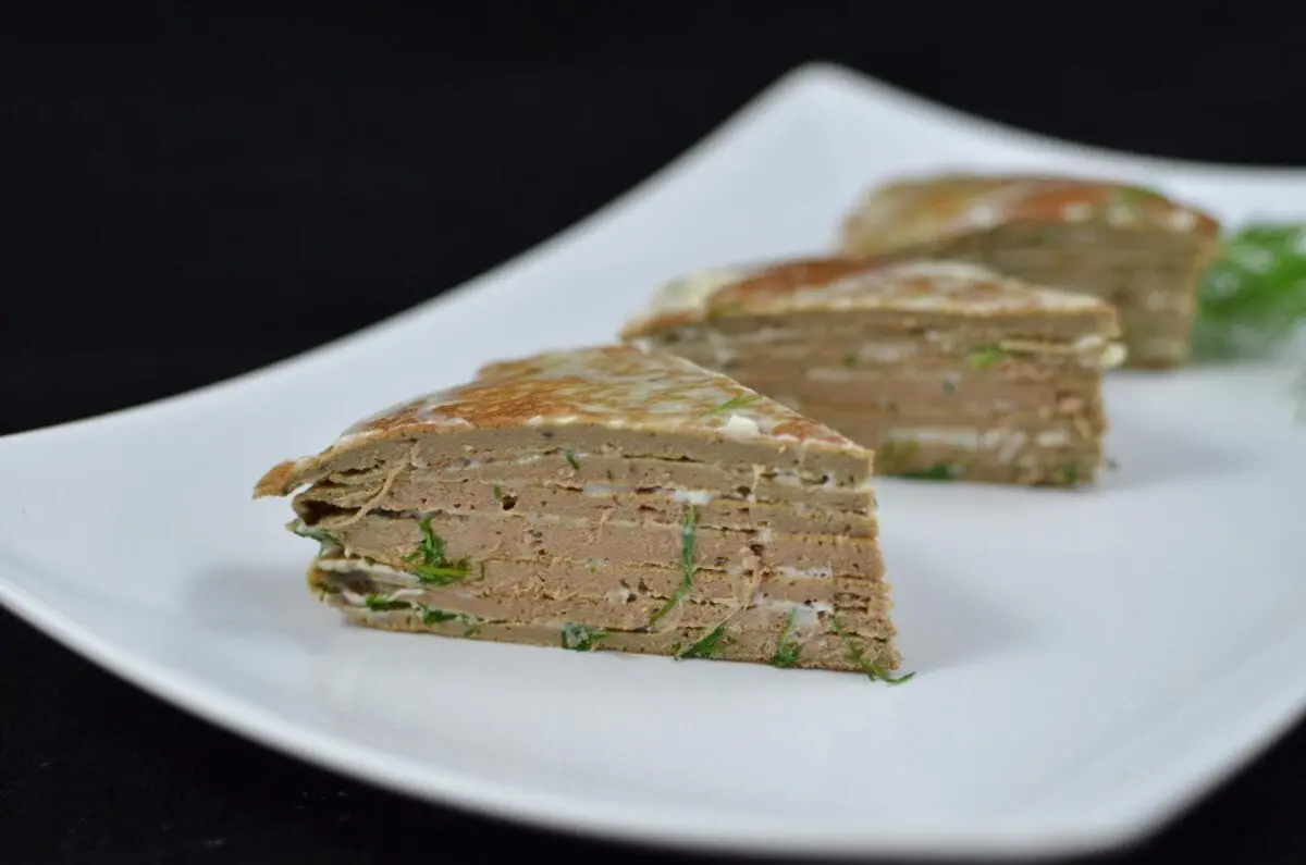 Liver cakes(pate) dietary