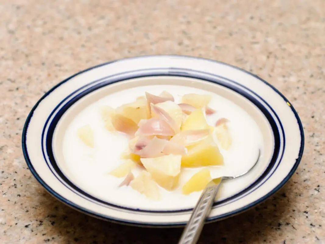Milk soup