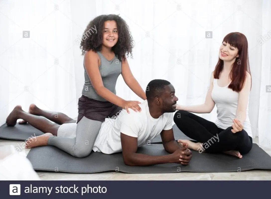 Morning gymnastics for the whole family