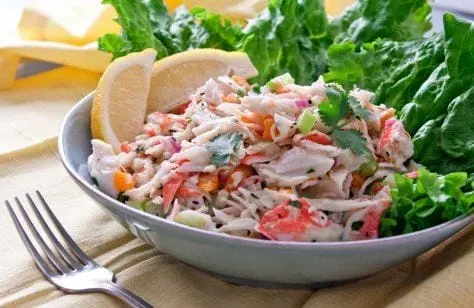 My crab salad
