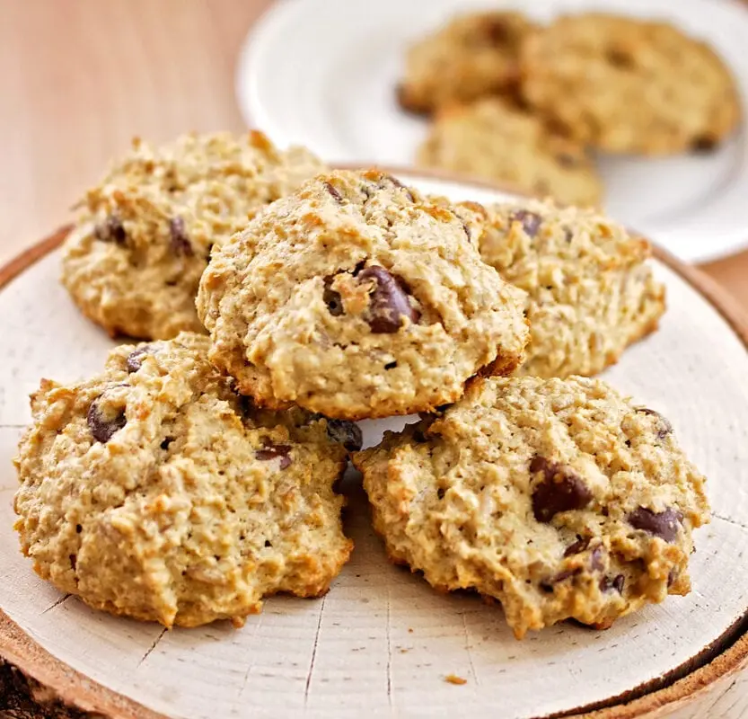 Oatmeal cookies on kefir