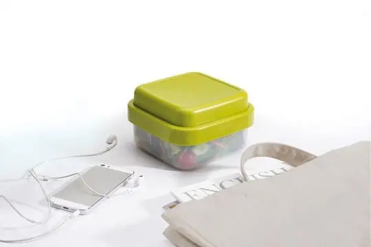 Lunch in a box: putting together a lunch box for work