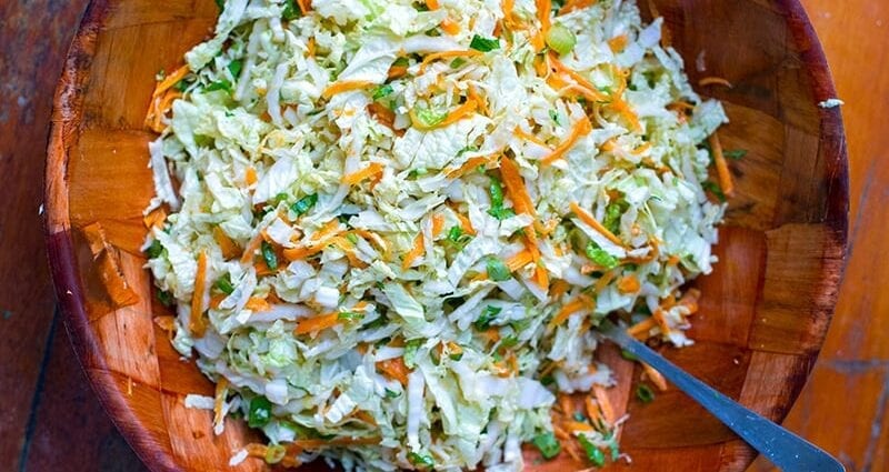 Peking cabbage salad