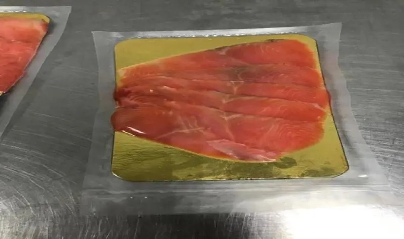 Pink salmon lightly salted