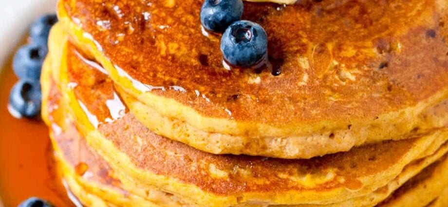 Pumpkin pancakes