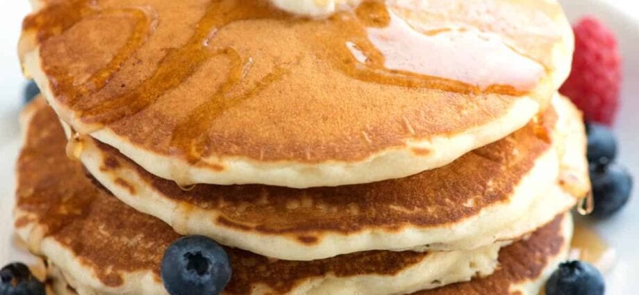 Sauƙaƙe pancakes