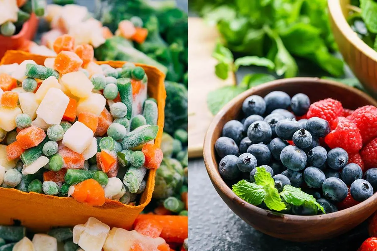 Vitamin salads: fruits vs. vegetables