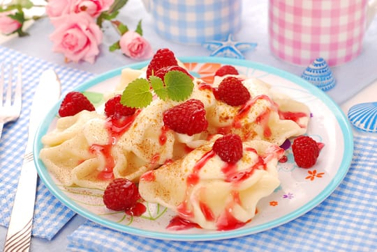 Berry Summer: lima hidangan raspberry yang terang