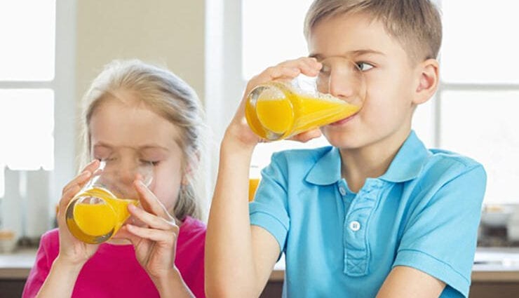 ما هي العصائر المفيدة للأطفال للشرب