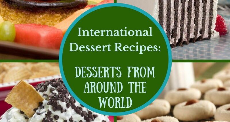 甜蜜之旅：來自不同國家的10種甜點食譜