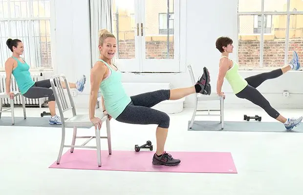 10 chair exercises to get fit at home